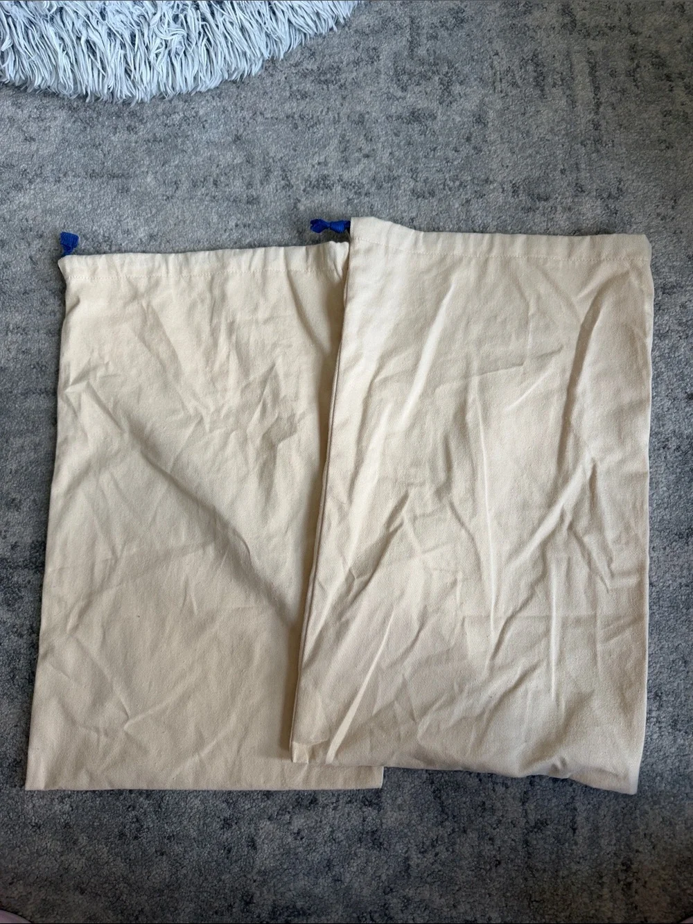 Large Louis Vuitton Shoe/Boot Dust Bags